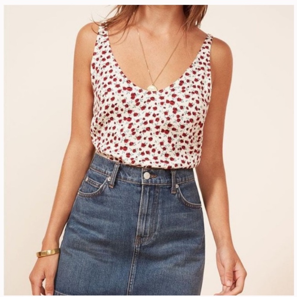 Reformation Ella Jean Skirt. Donating soon.
